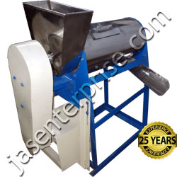 Vegetables and fruits pulper machine