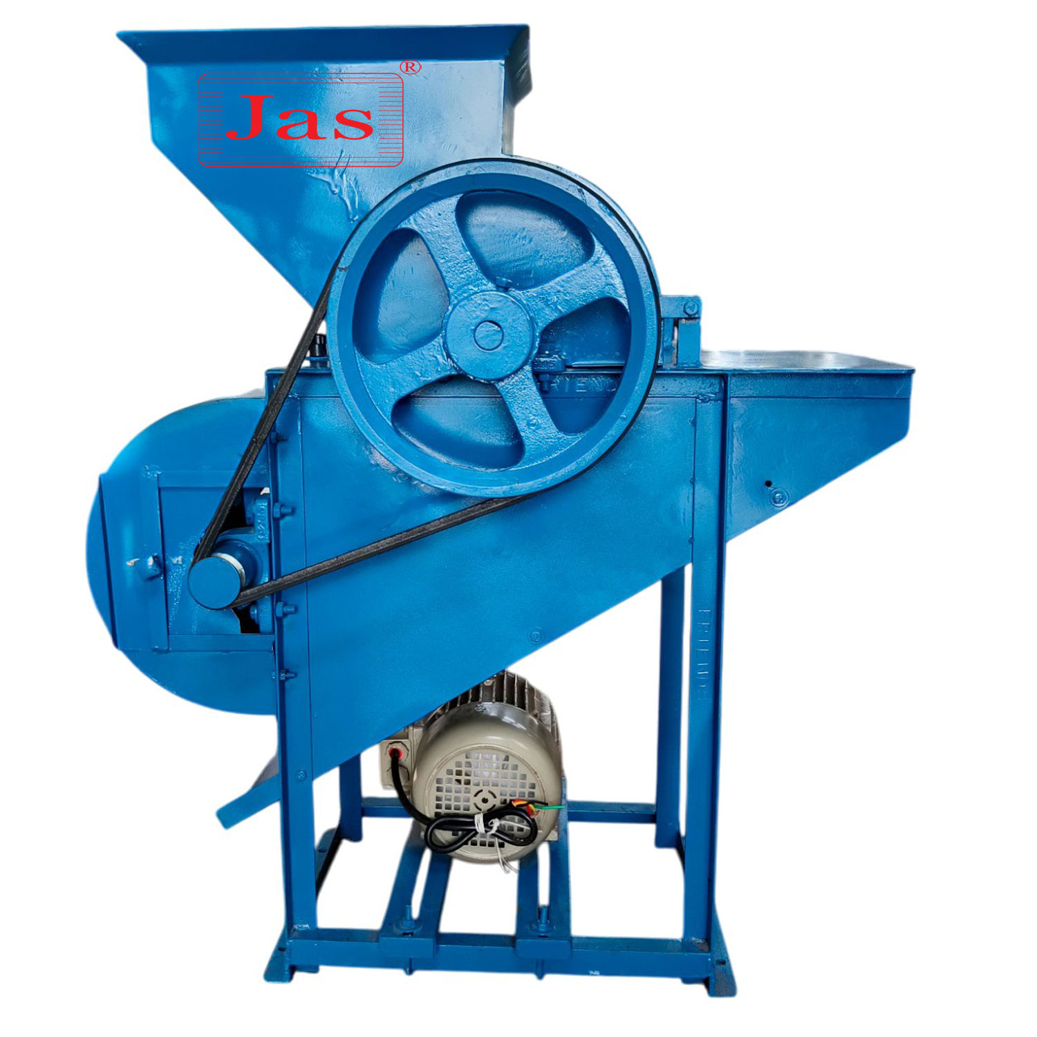 Peanut Split Blancher with an Aspiration System